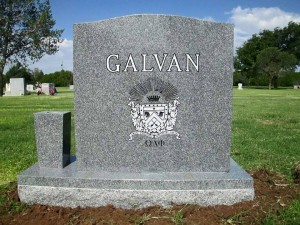 Brother Adrian Galvan's final resting place. 