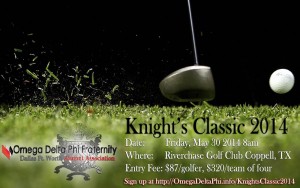 Omega Delta Phi Knights Classic 2014 Golf Tournament