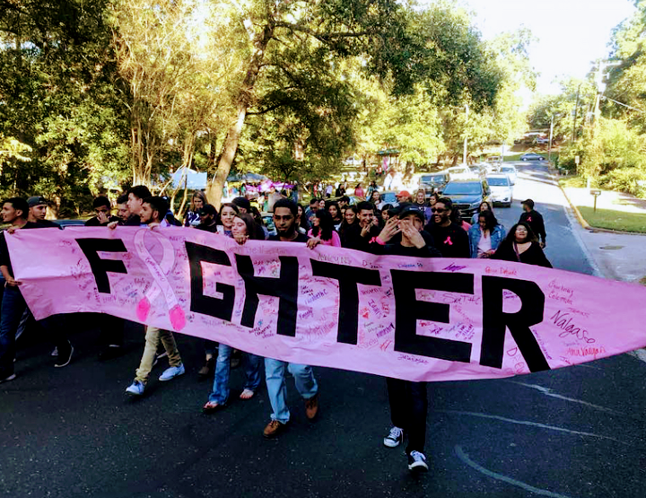 Knights Lead Efforts to Raise Awareness for Breast Cancer and Domestic Violence Awareness Month