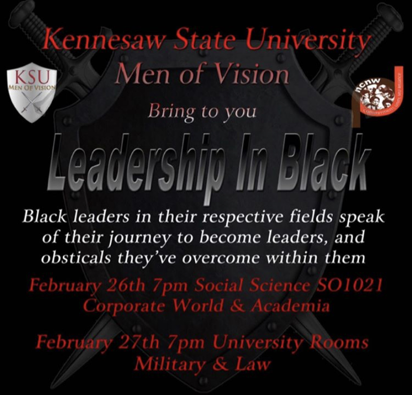 Kennesaw State University Men of Vision Host “Leadership in Black“ Panel