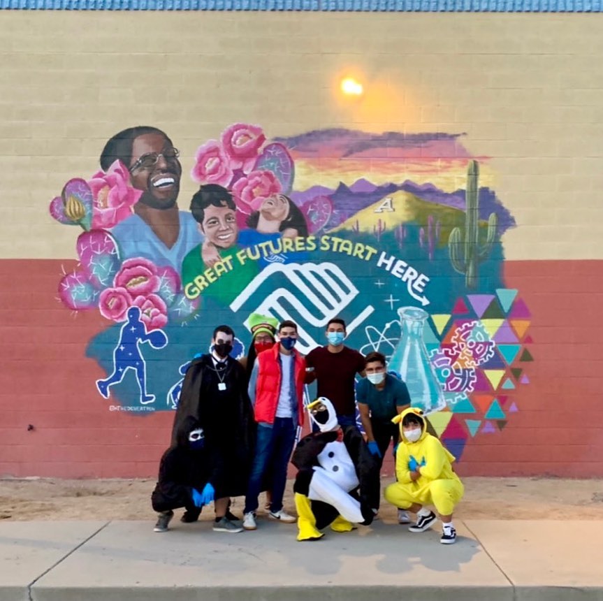 SERVICE IS THE LIGHT: Gamma Knights Host Halloween Efforts for Communities Under COVID19 Threat